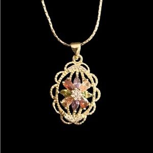 18K Yellow Gold Plated Necklace🆕